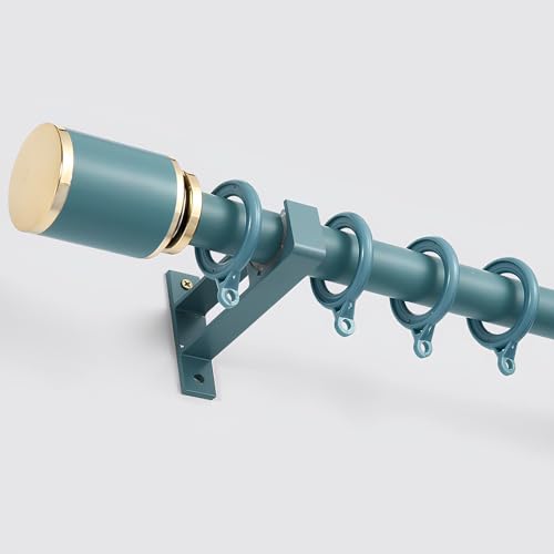Adjustable 200cm Metal Roman Curtain Rod with Brackets