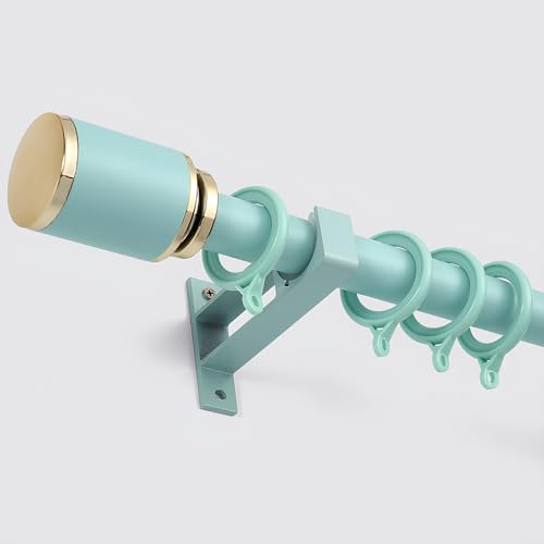 Adjustable 200cm Metal Roman Curtain Rod with Brackets