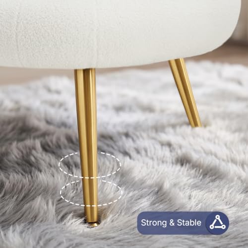 Busaurus Modern Bouclé Accent Chair for Living Room