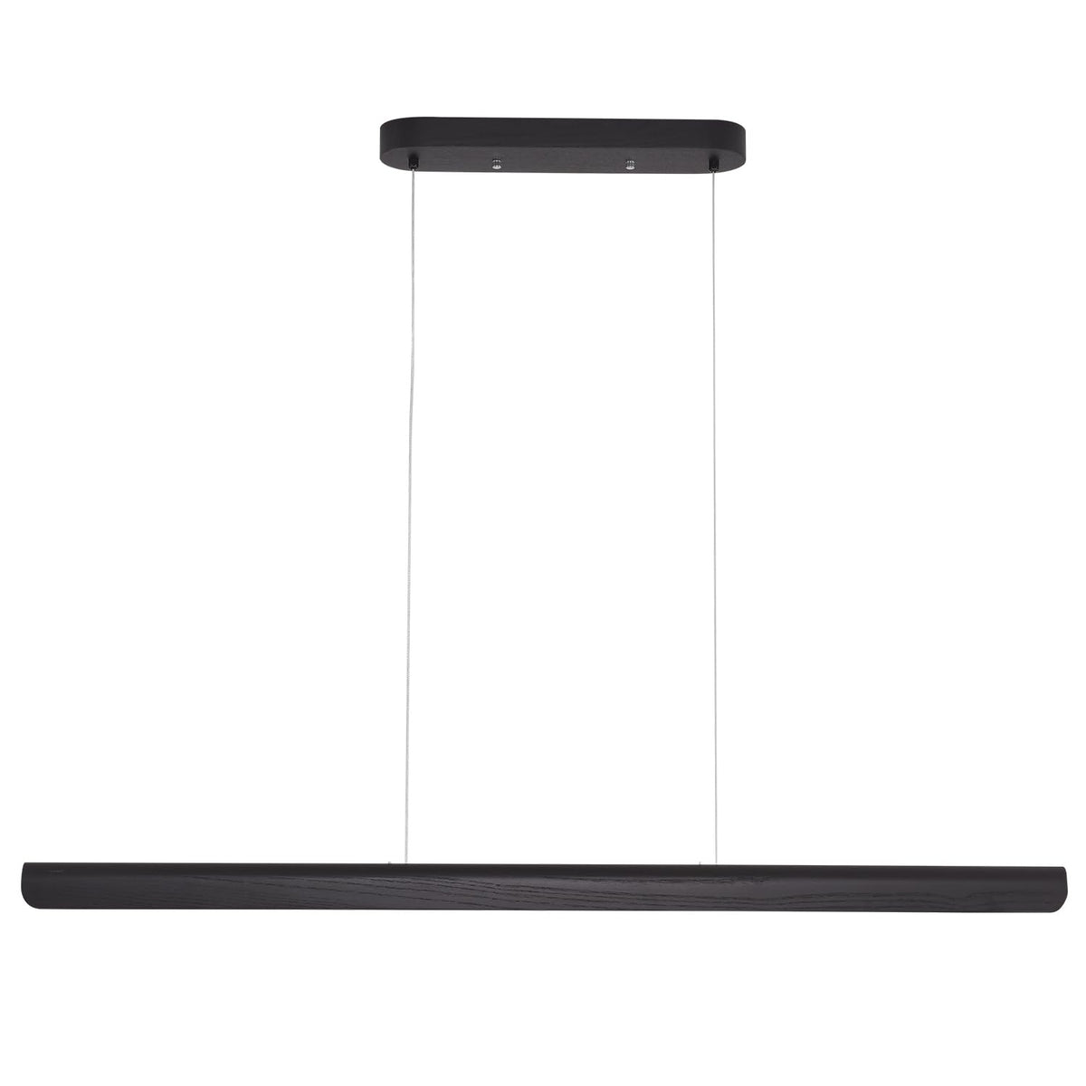 YISDESIGN Dimmable Wood Linear Pendant Light Fixture
