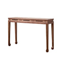 CAOJL Retro Wooden Narrow Console Table for Entryway