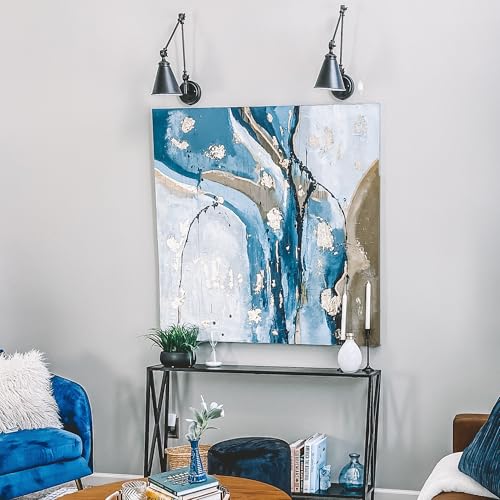 WINGBO Adjustable Swing Arm Wall Sconce Set of 2