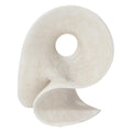 MAKLAINE Organic Sculptural Polyresin Table Decor, White