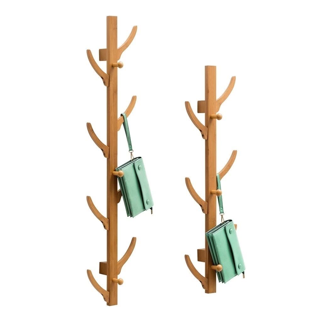 Branch Design Wall-Mounted Coat Rack Hooks, 2-Piece Set