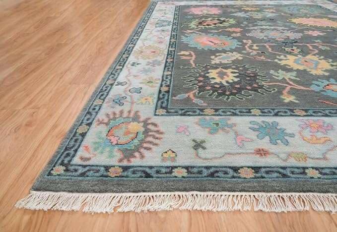 Marlen Modern Oushak Washable Turkish Runner Rug