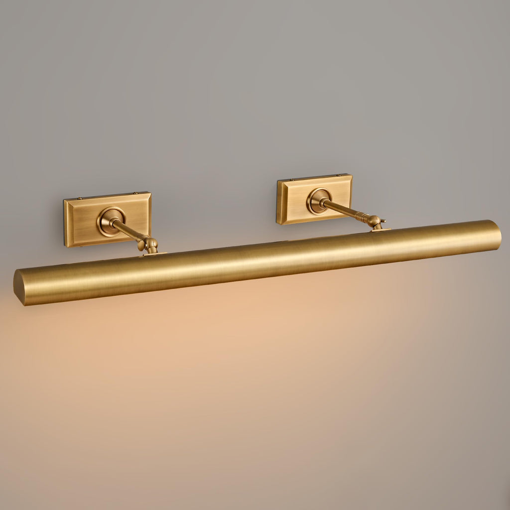 housondmy Hardwired Brass Picture Light for Wall Art