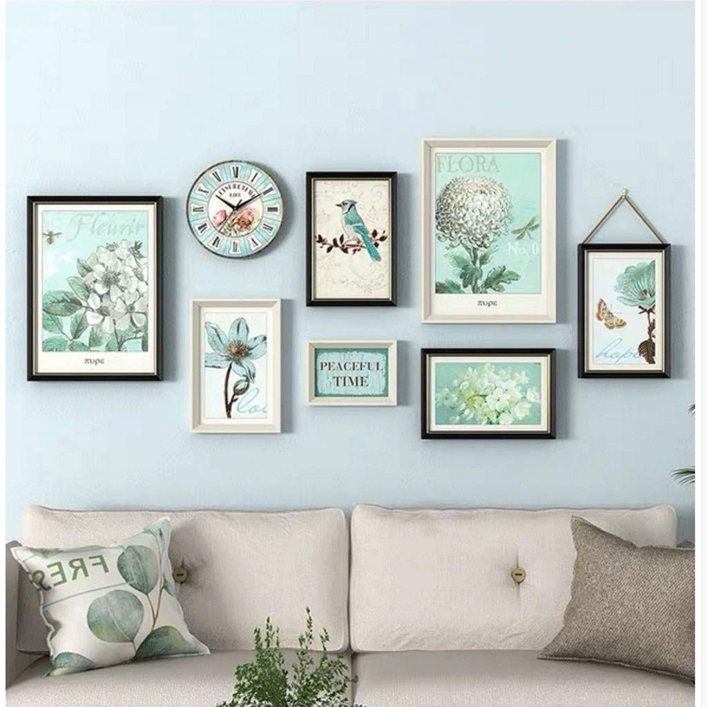 Gallery Wall Photo Frame Set with Mats for Collage Display
