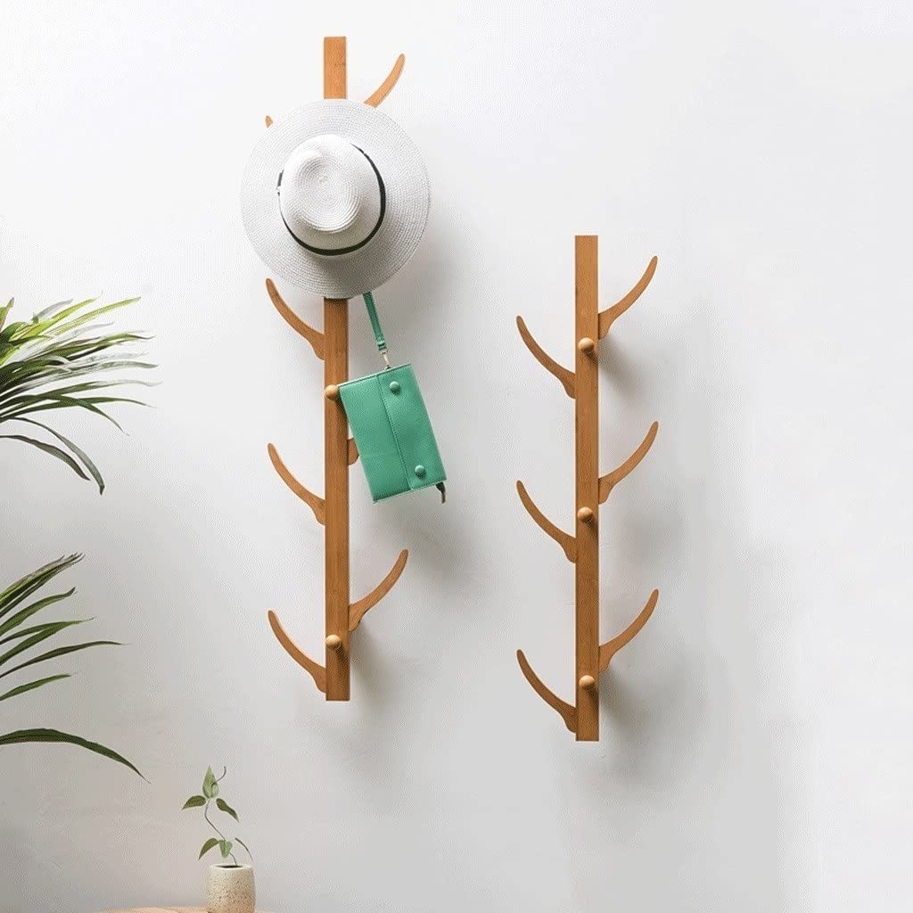 Branch Design Wall-Mounted Coat Rack Hooks, 2-Piece Set