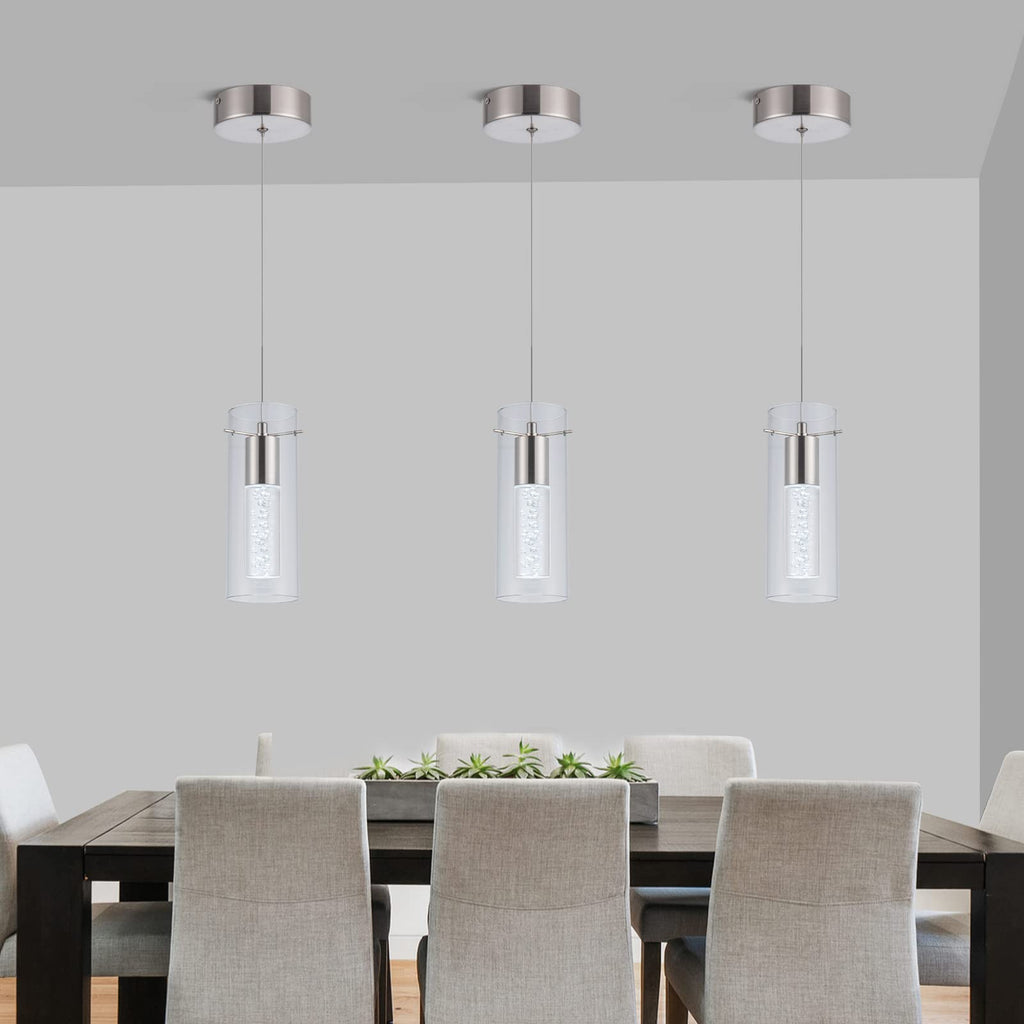 Leadtek Modern Pendant Ceiling Light Fixture, Large