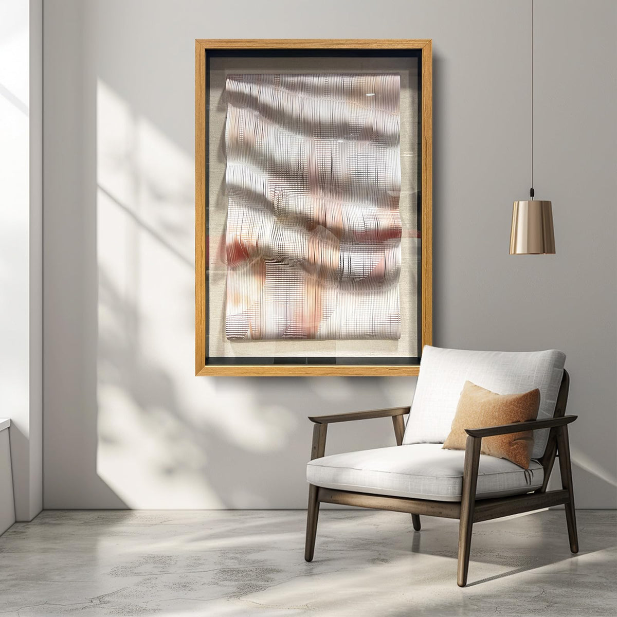 BrightA Handmade 3D Artistic Wall Decor for Living Room