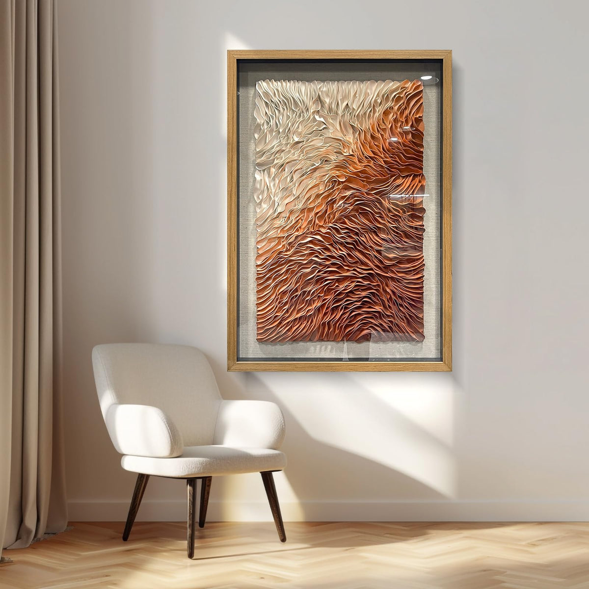 BrightA Handmade 3D Artistic Wall Decor for Living Room