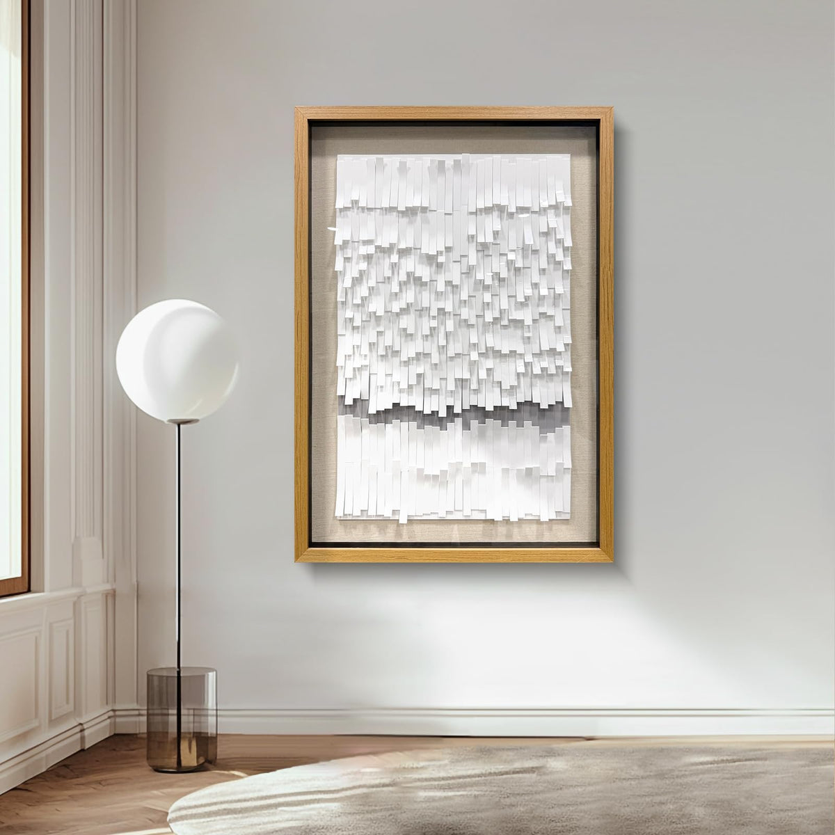 BrightA Handmade 3D Artistic Wall Decor for Living Room