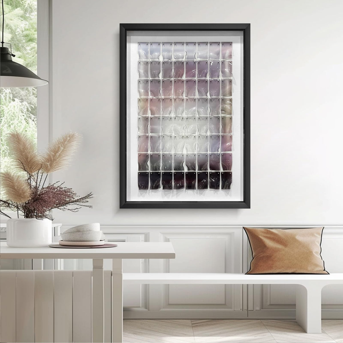 BrightA Handmade 3D Artistic Wall Decor for Living Room