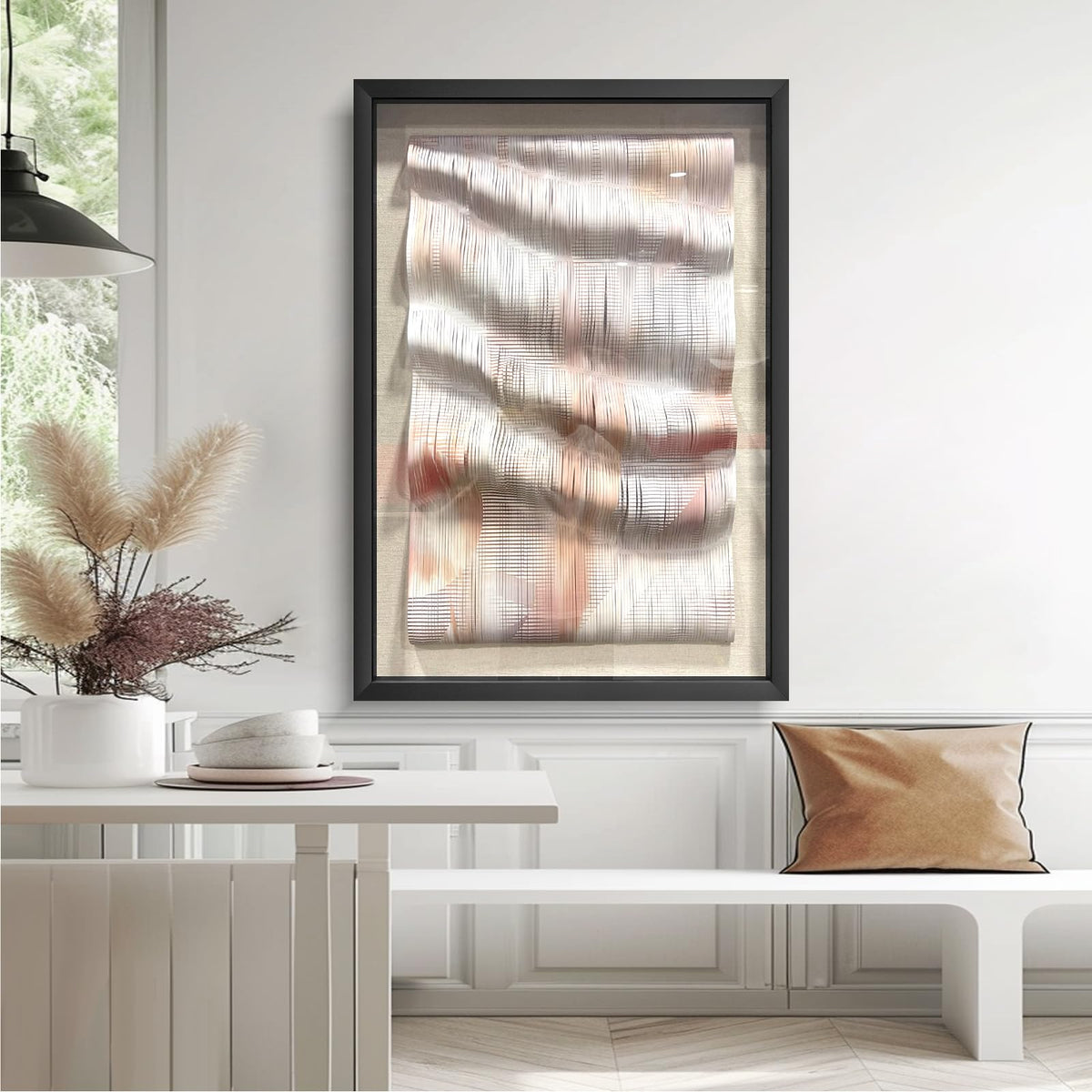 BrightA Handmade 3D Artistic Wall Decor for Living Room