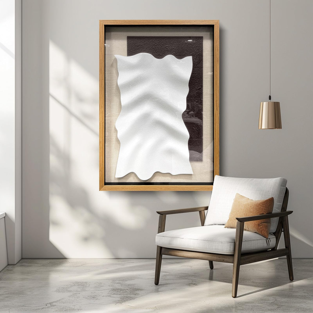 BrightA Handmade 3D Artistic Wall Decor for Living Room