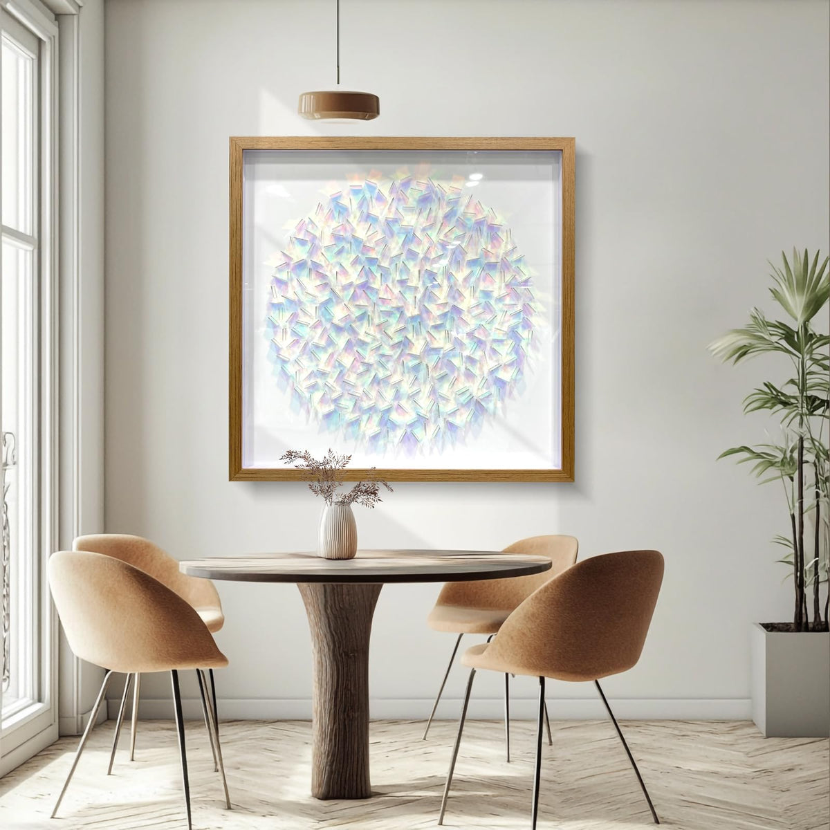 BrightA Handmade 3D Artistic Wall Decor for Living Room