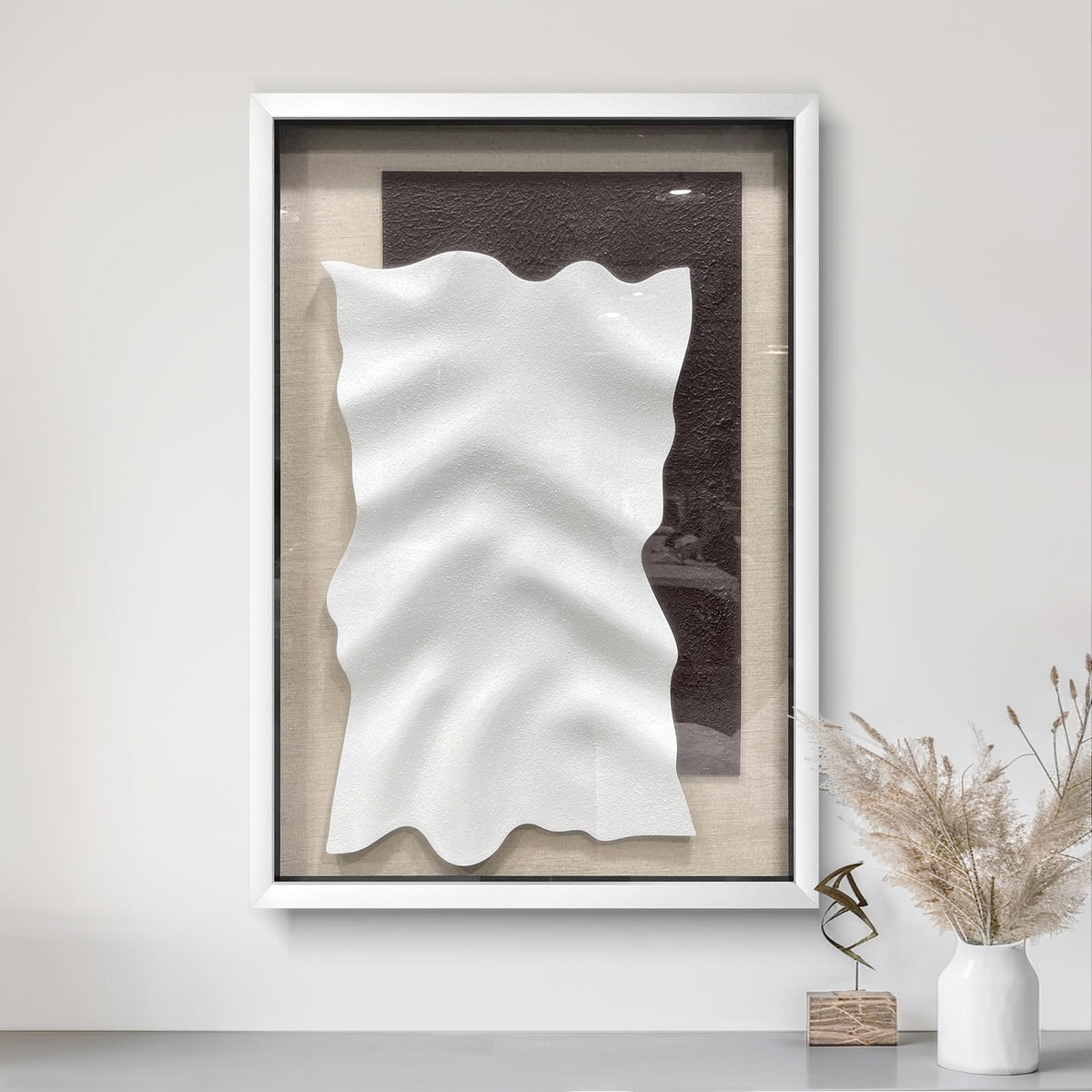 BrightA Handmade 3D Artistic Wall Decor for Living Room
