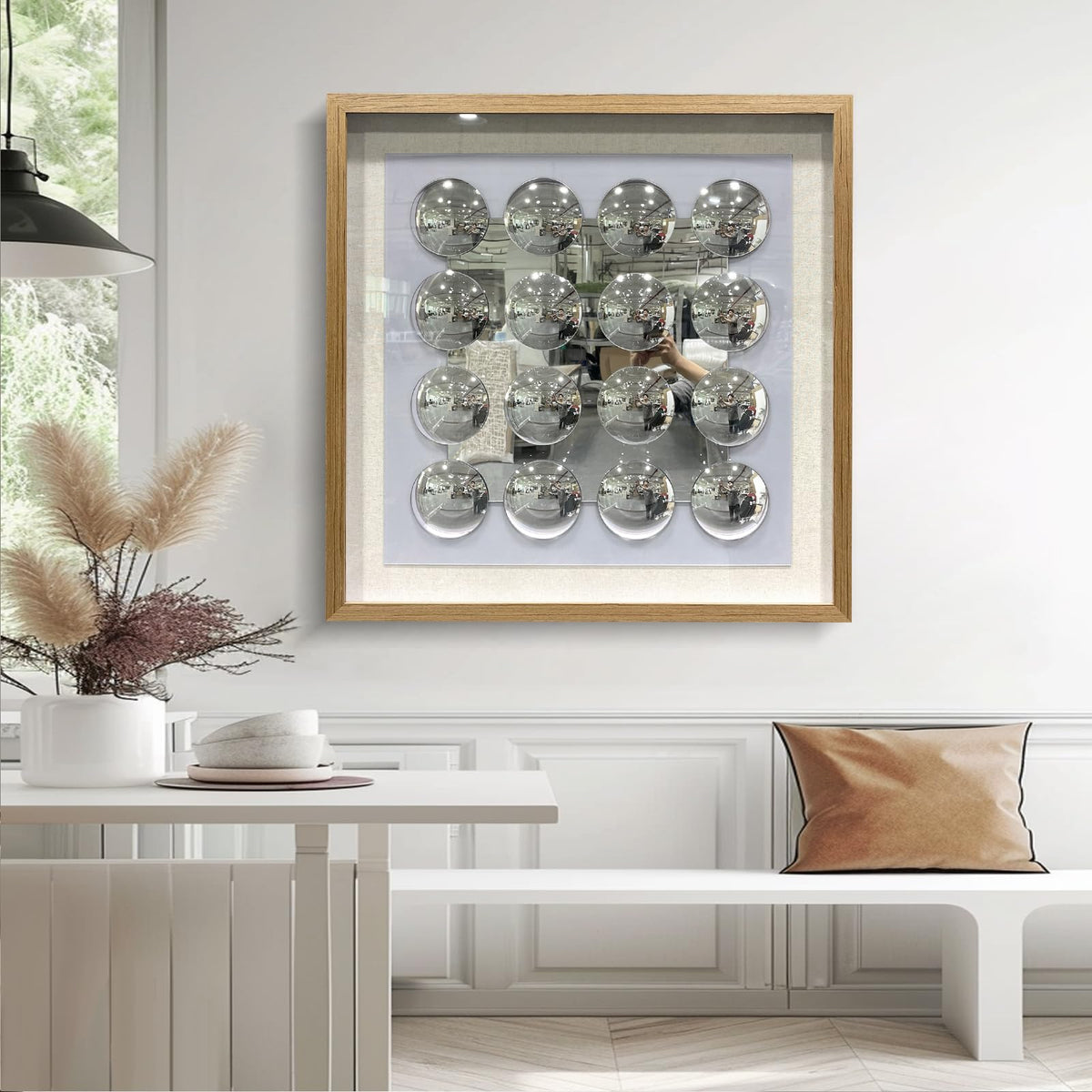 BrightA Handmade 3D Artistic Wall Decor for Living Room