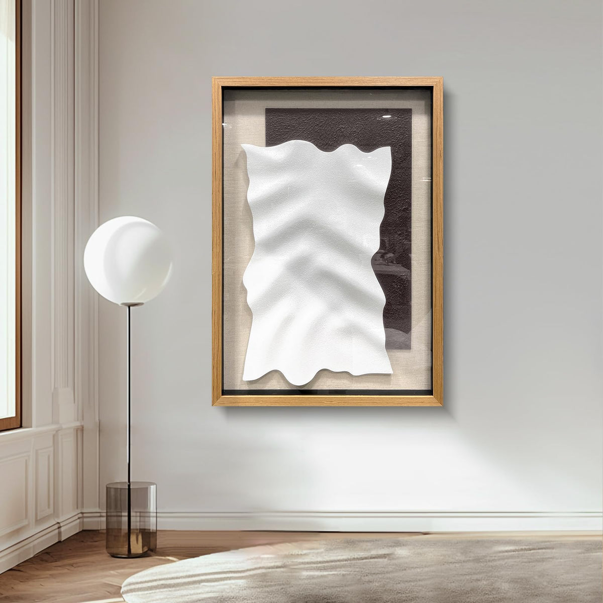 BrightA Handmade 3D Artistic Wall Decor for Living Room