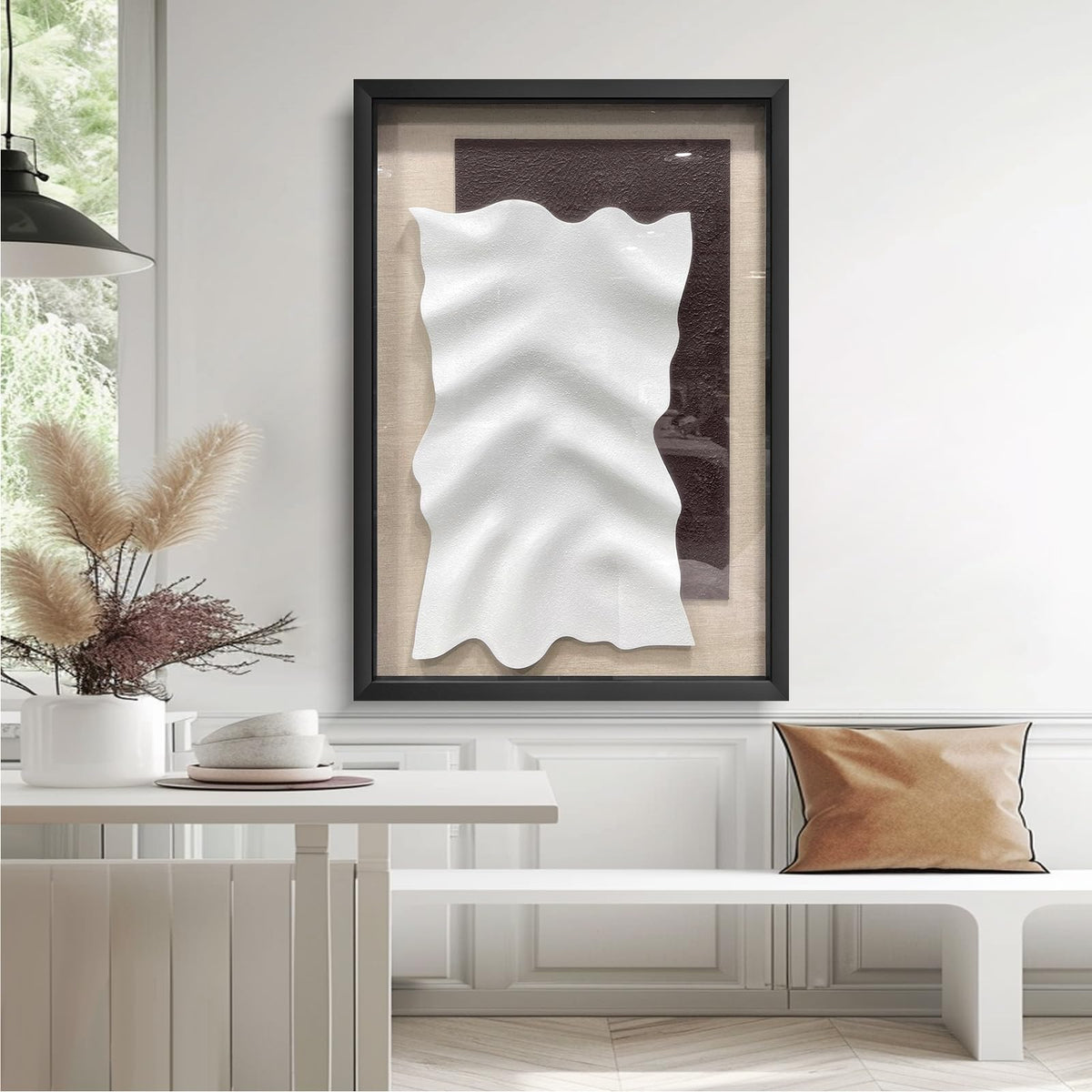 BrightA Handmade 3D Artistic Wall Decor for Living Room