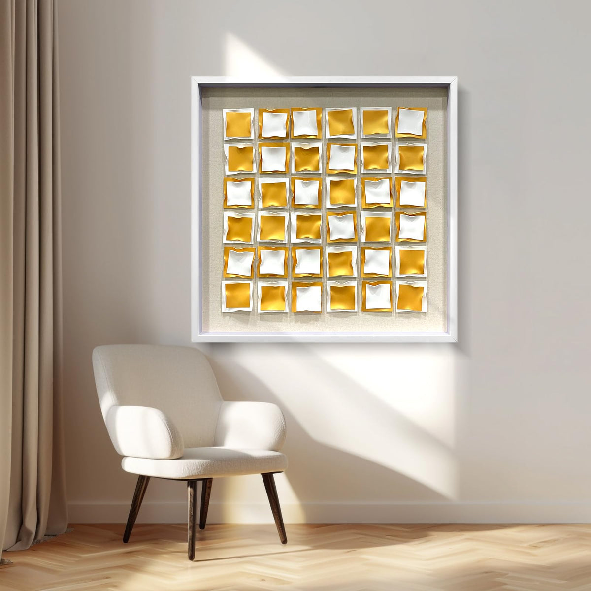 BrightA Handmade 3D Artistic Wall Decor for Living Room