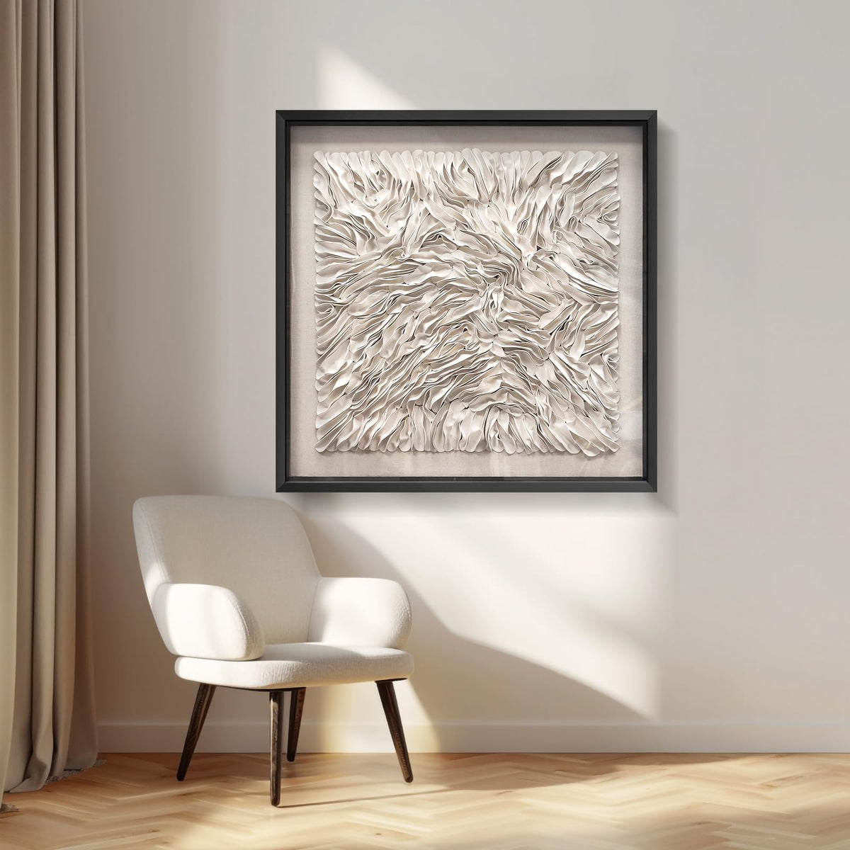 BrightA Handmade 3D Artistic Wall Decor for Living Room