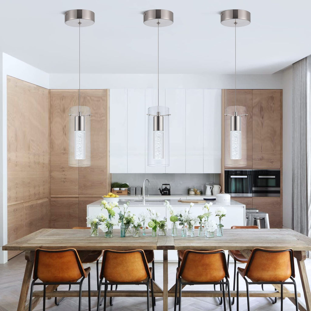 Leadtek Modern Pendant Ceiling Light Fixture, Large