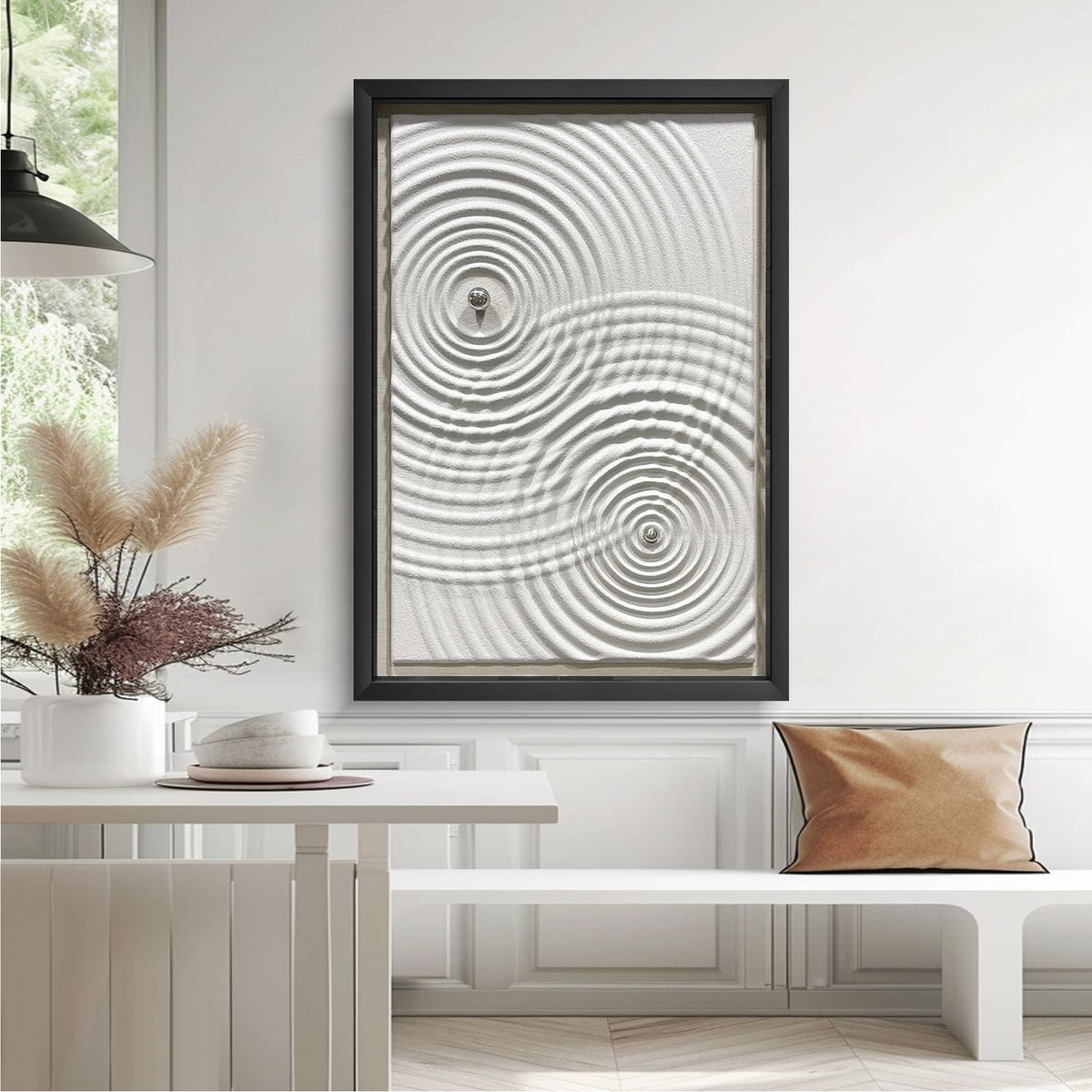 BrightA Handmade 3D Artistic Wall Decor for Living Room