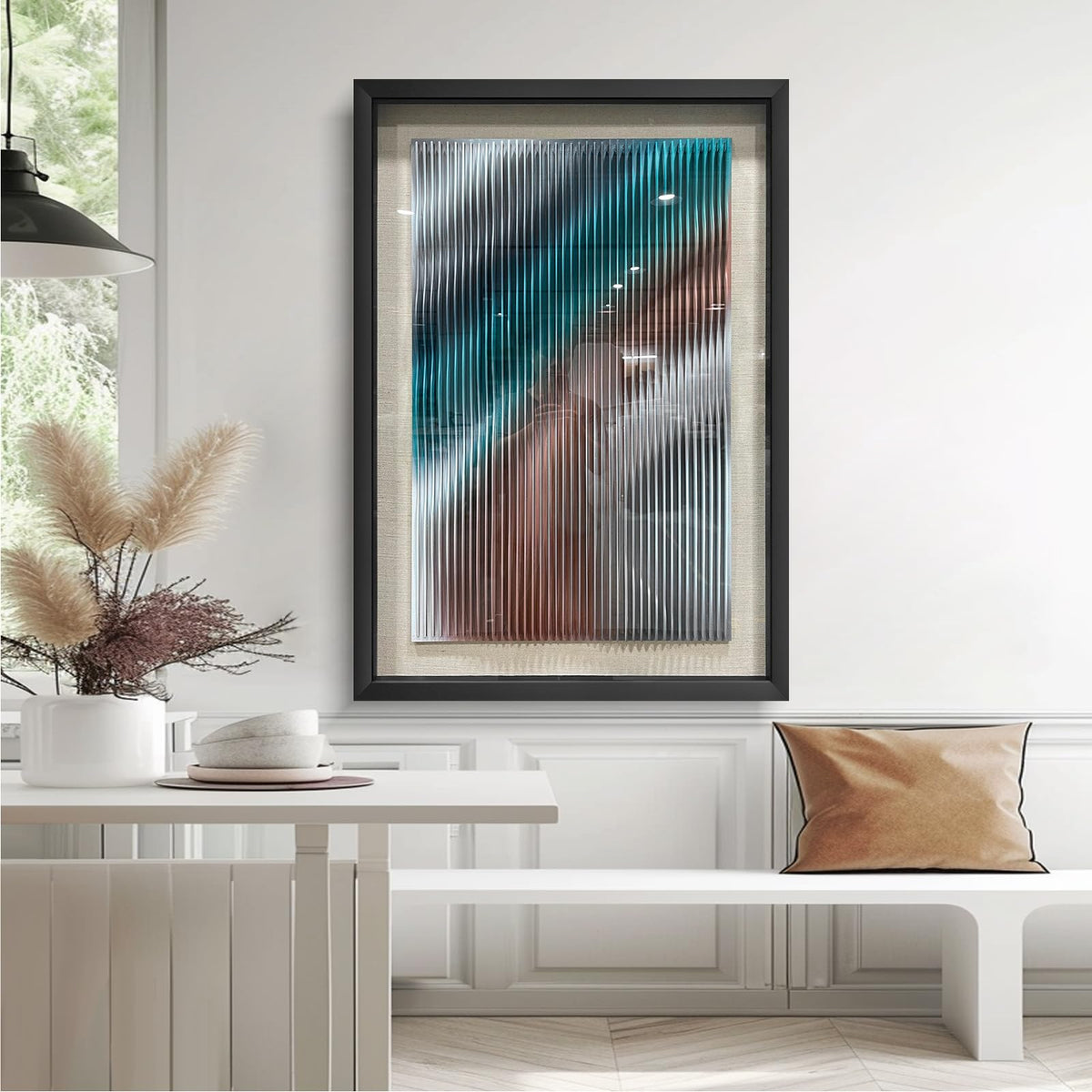 BrightA Handmade 3D Artistic Wall Decor for Living Room
