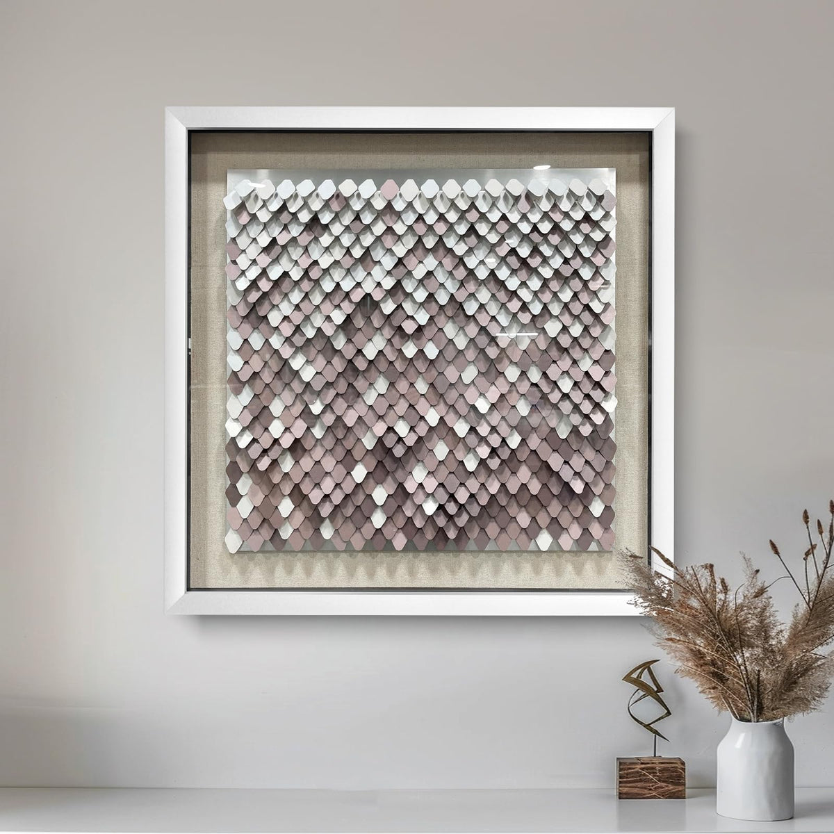 BrightA Handmade 3D Artistic Wall Decor for Living Room