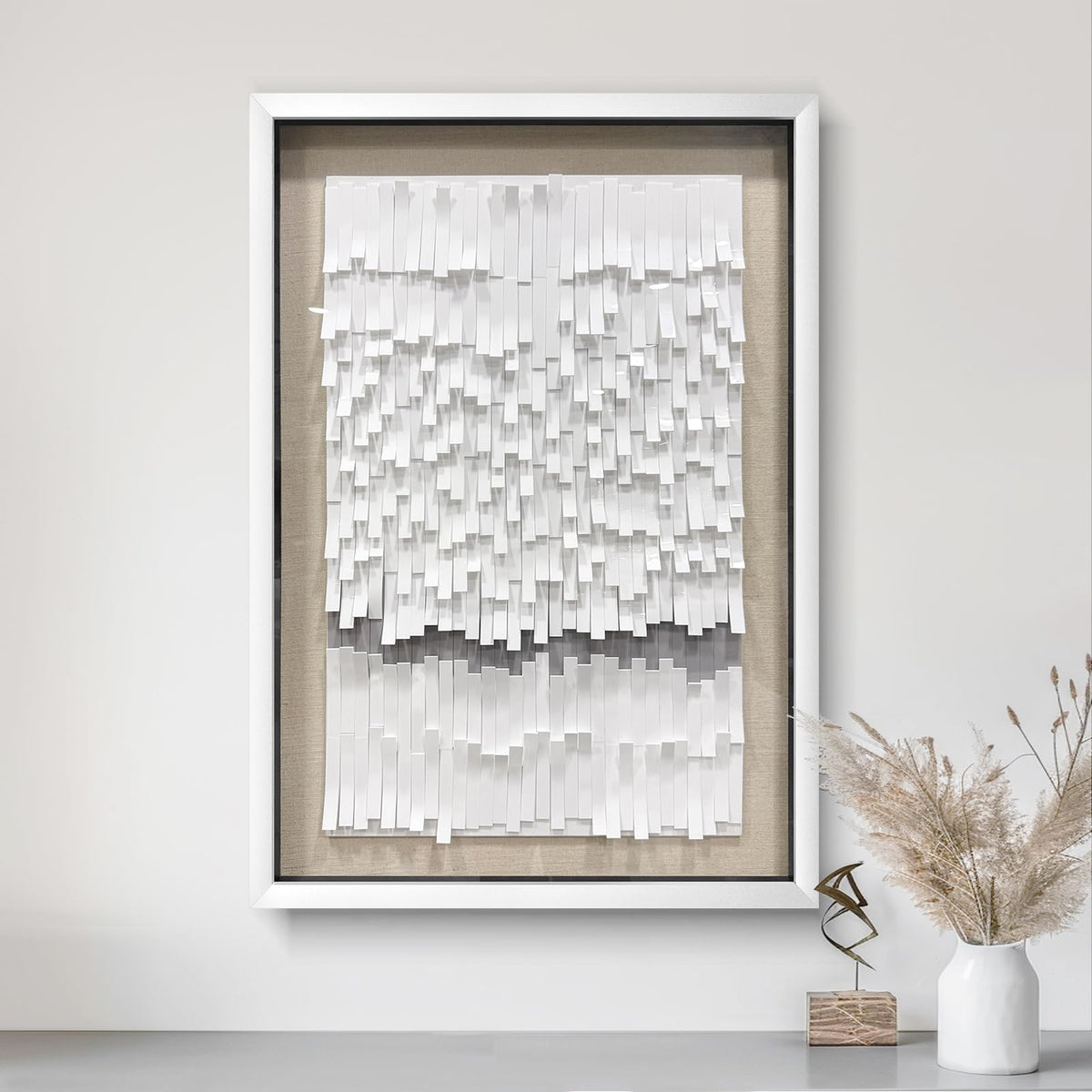 BrightA Handmade 3D Artistic Wall Decor for Living Room