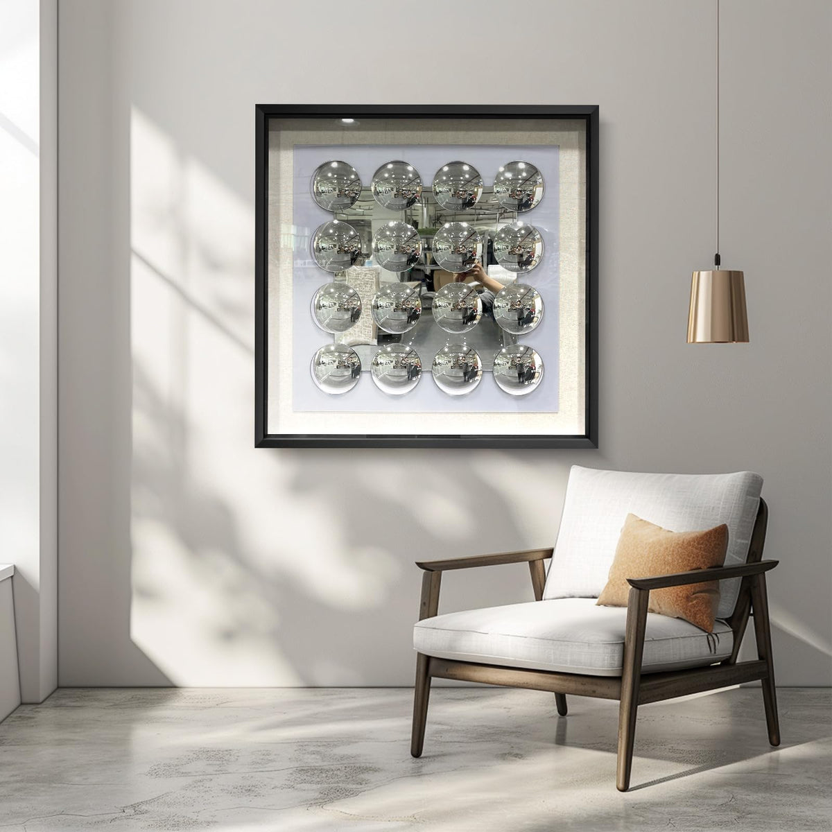 BrightA Handmade 3D Artistic Wall Decor for Living Room