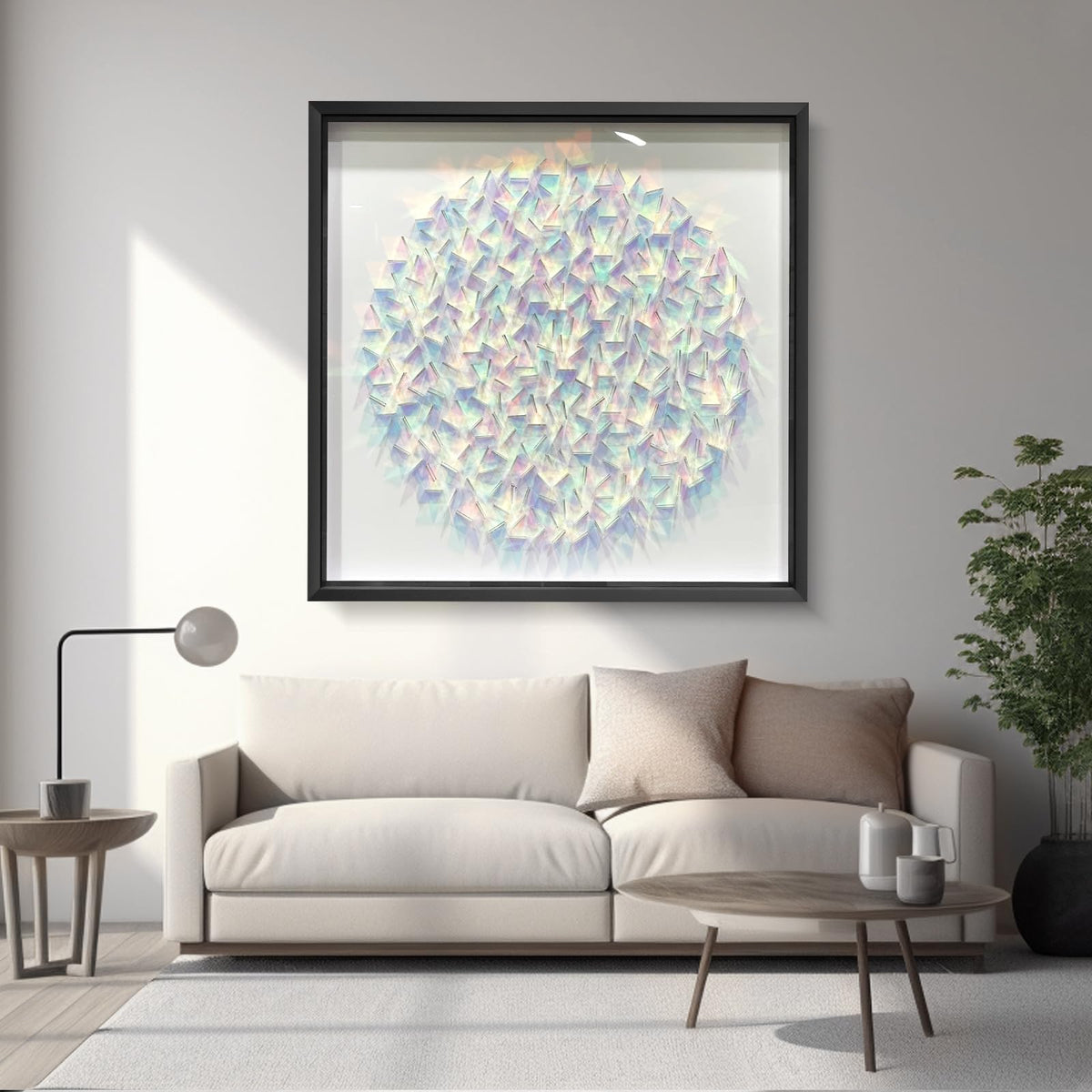 BrightA Handmade 3D Artistic Wall Decor for Living Room