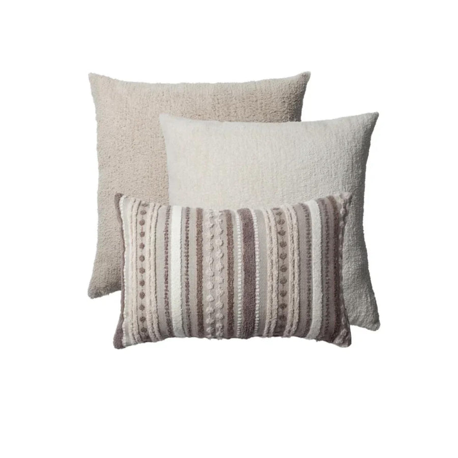 Fine Room Textured Jacquard Throw Pillow Cover Set
