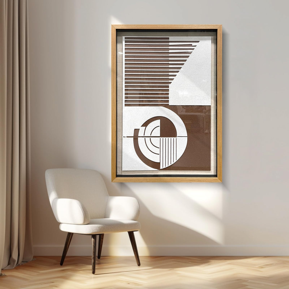 BrightA Handmade 3D Artistic Wall Decor for Living Room