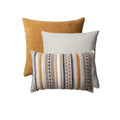 Fine Room Textured Jacquard Throw Pillow Cover Set