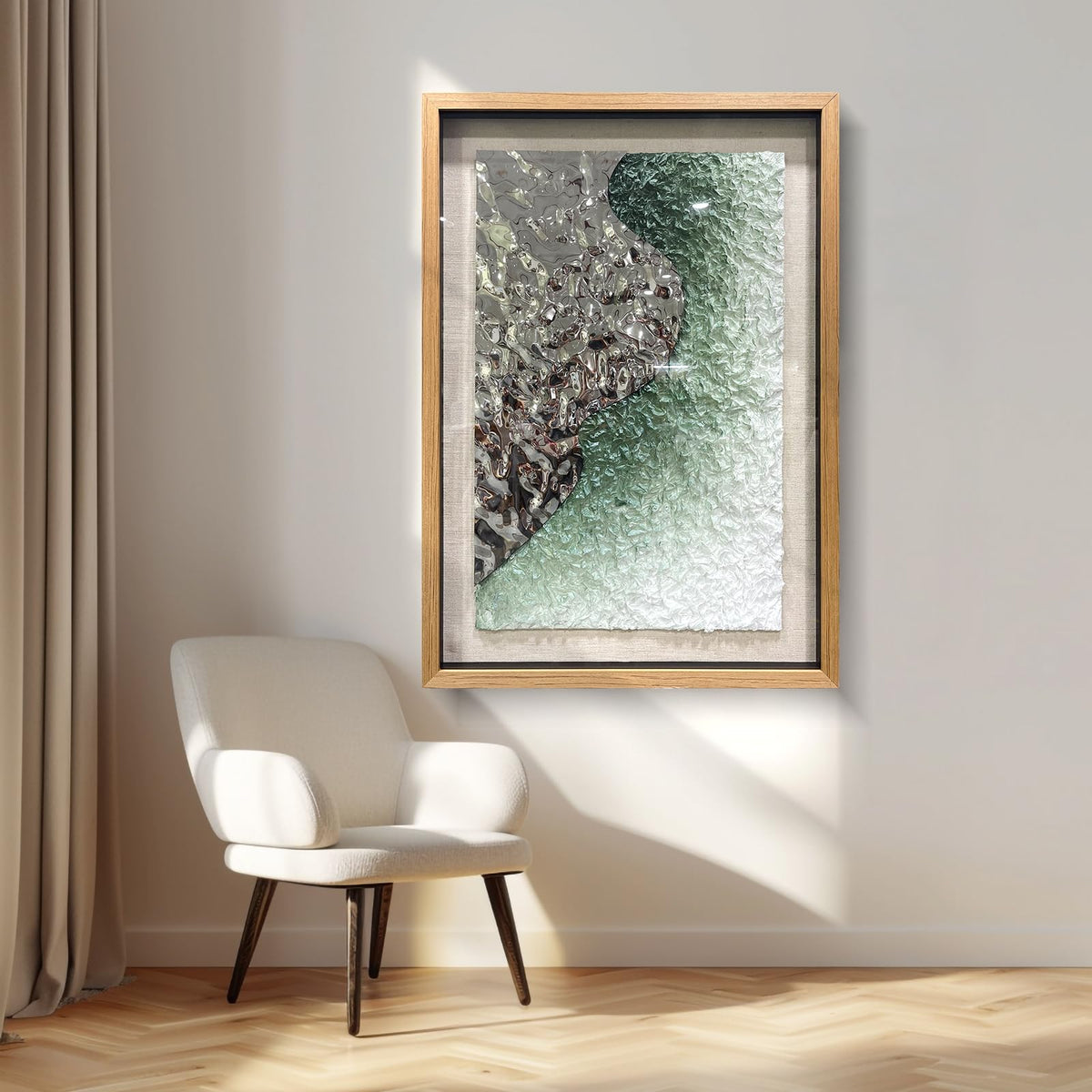 BrightA Handmade 3D Artistic Wall Decor for Living Room