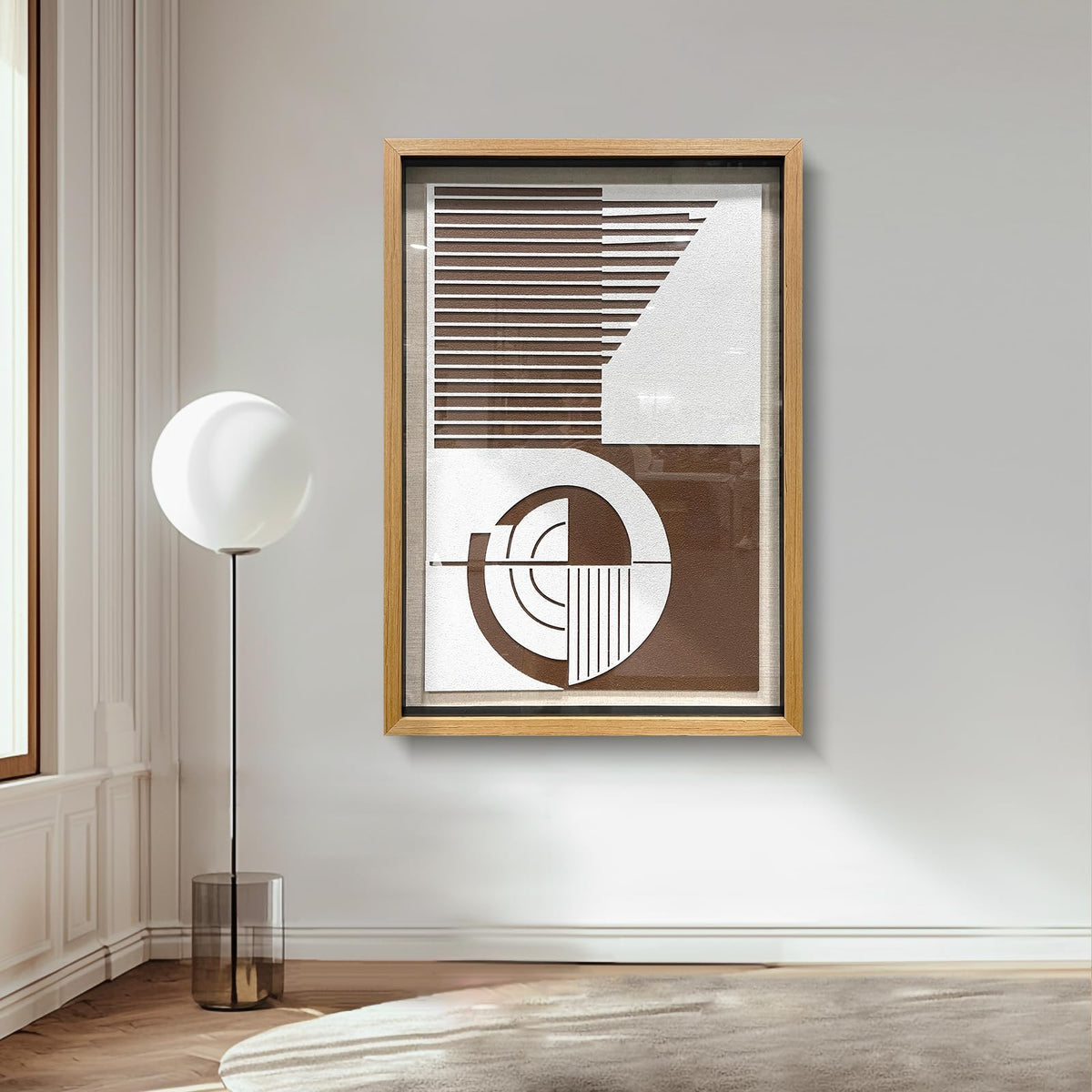 BrightA Handmade 3D Artistic Wall Decor for Living Room