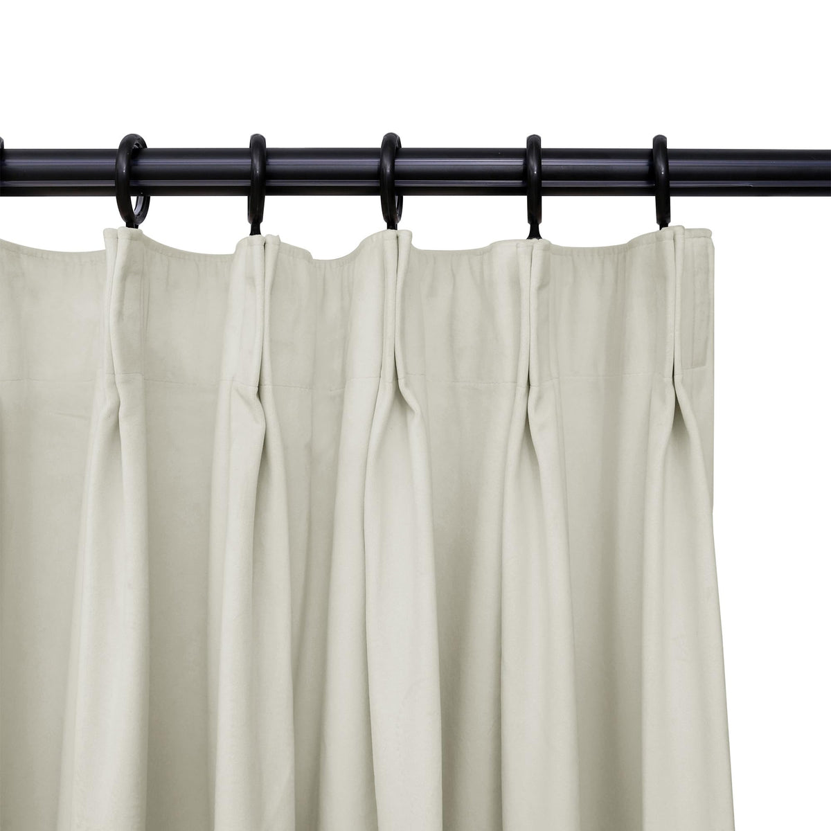 Gewvary Velvet Blackout Pinch Pleat Curtain Panel