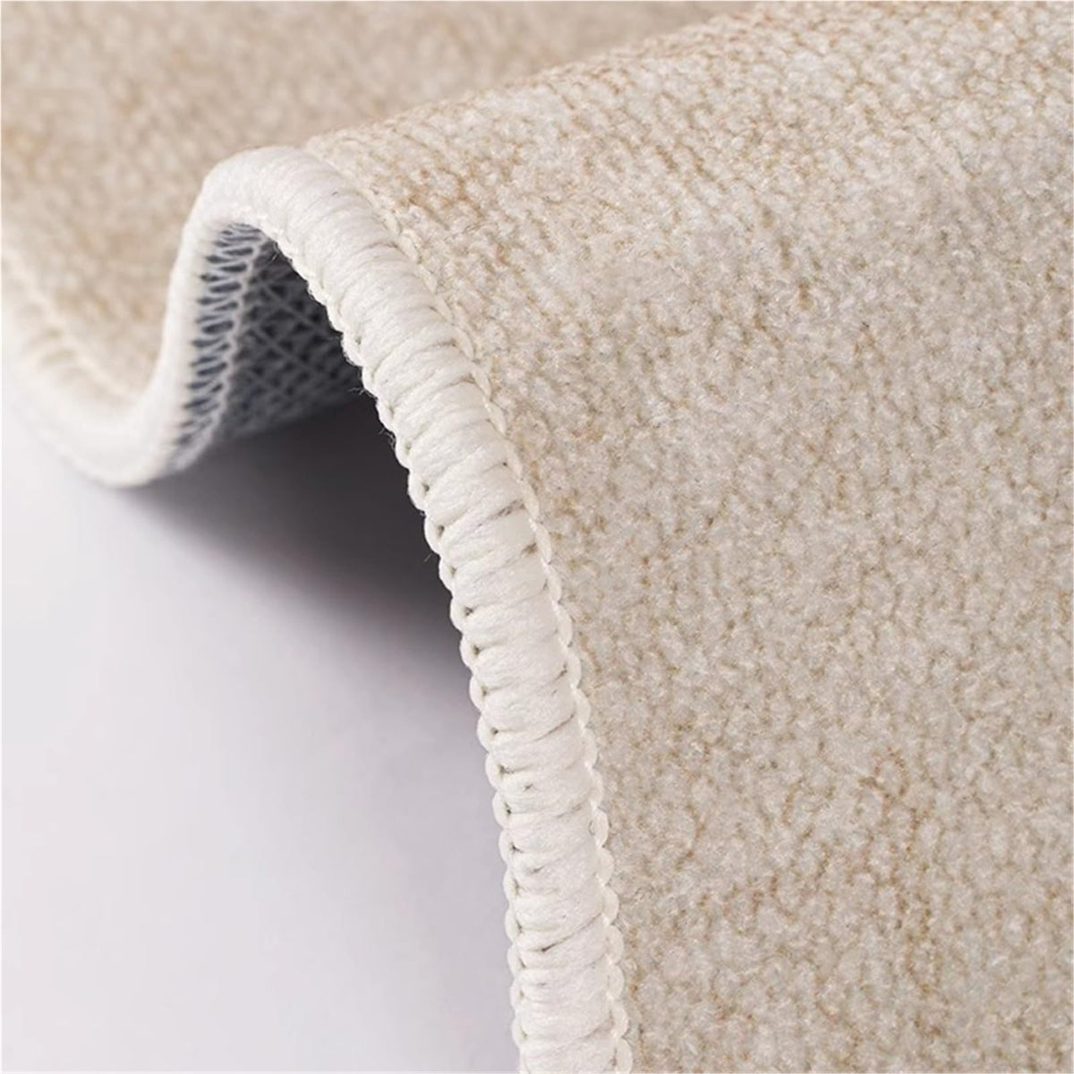 Modern Neutral Abstract Washable Area Rug, 10 x 15 Ft