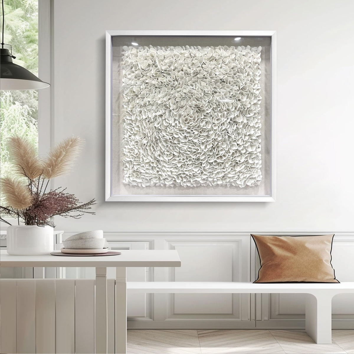 BrightA Handmade 3D Artistic Wall Decor for Living Room