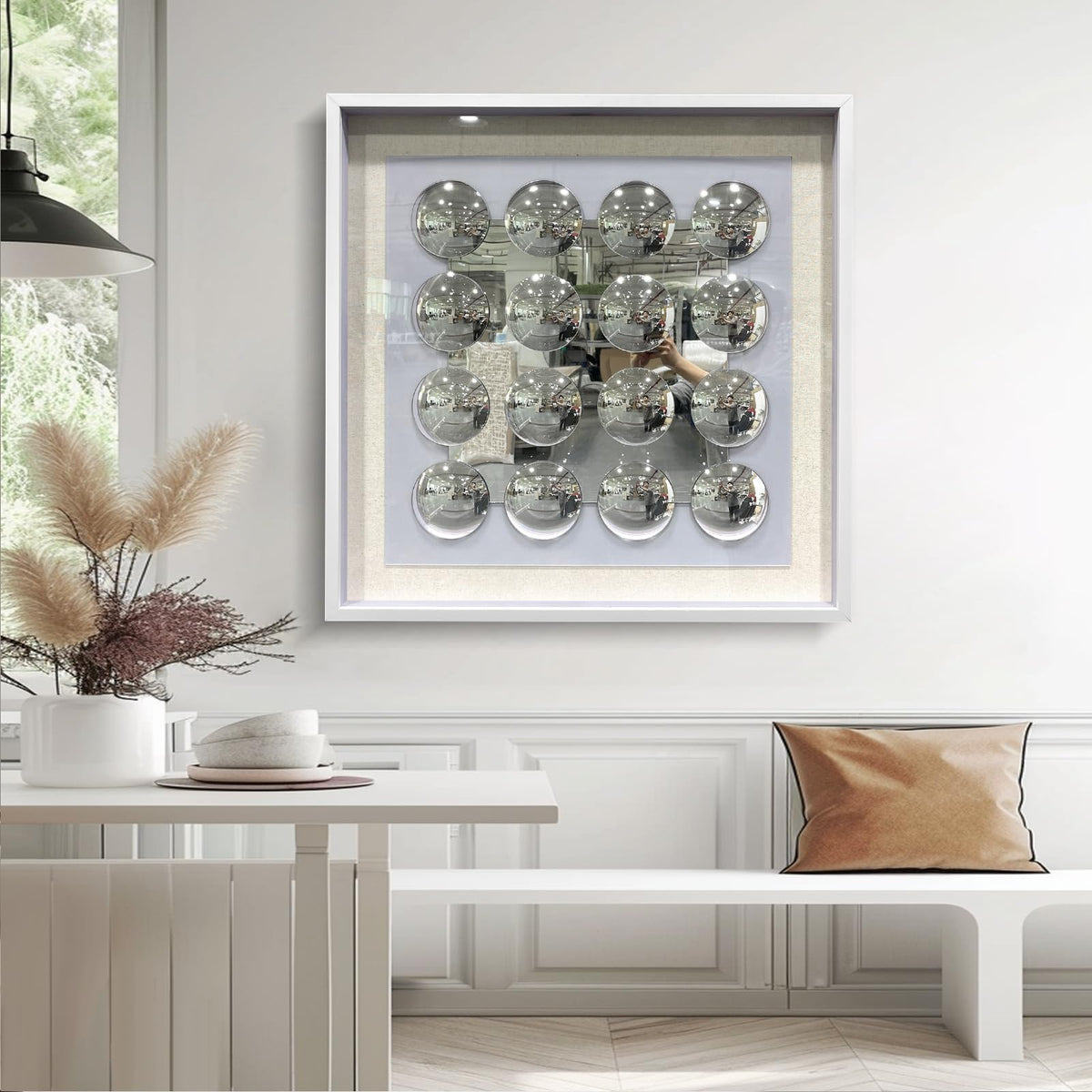 BrightA Handmade 3D Artistic Wall Decor for Living Room