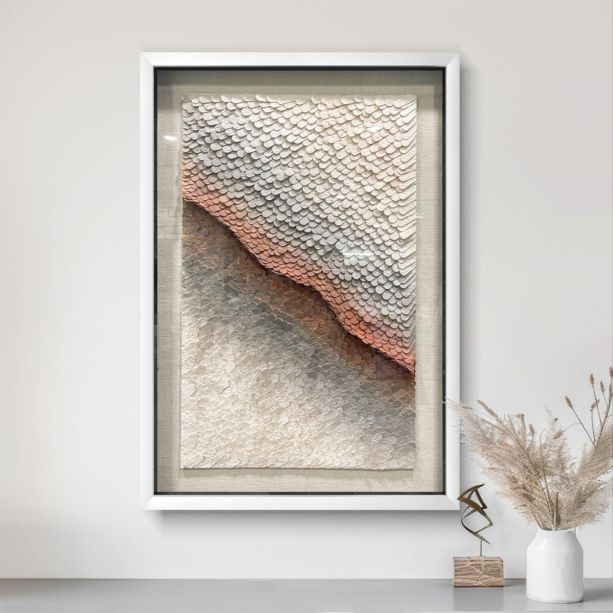 BrightA Handmade 3D Artistic Wall Decor for Living Room