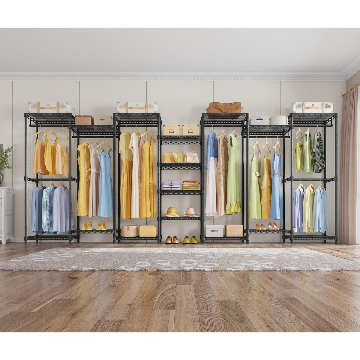 VIPEK V5 Heavy-Duty Freestanding Modular Closet Rack