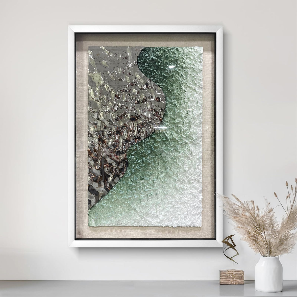 BrightA Handmade 3D Artistic Wall Decor for Living Room