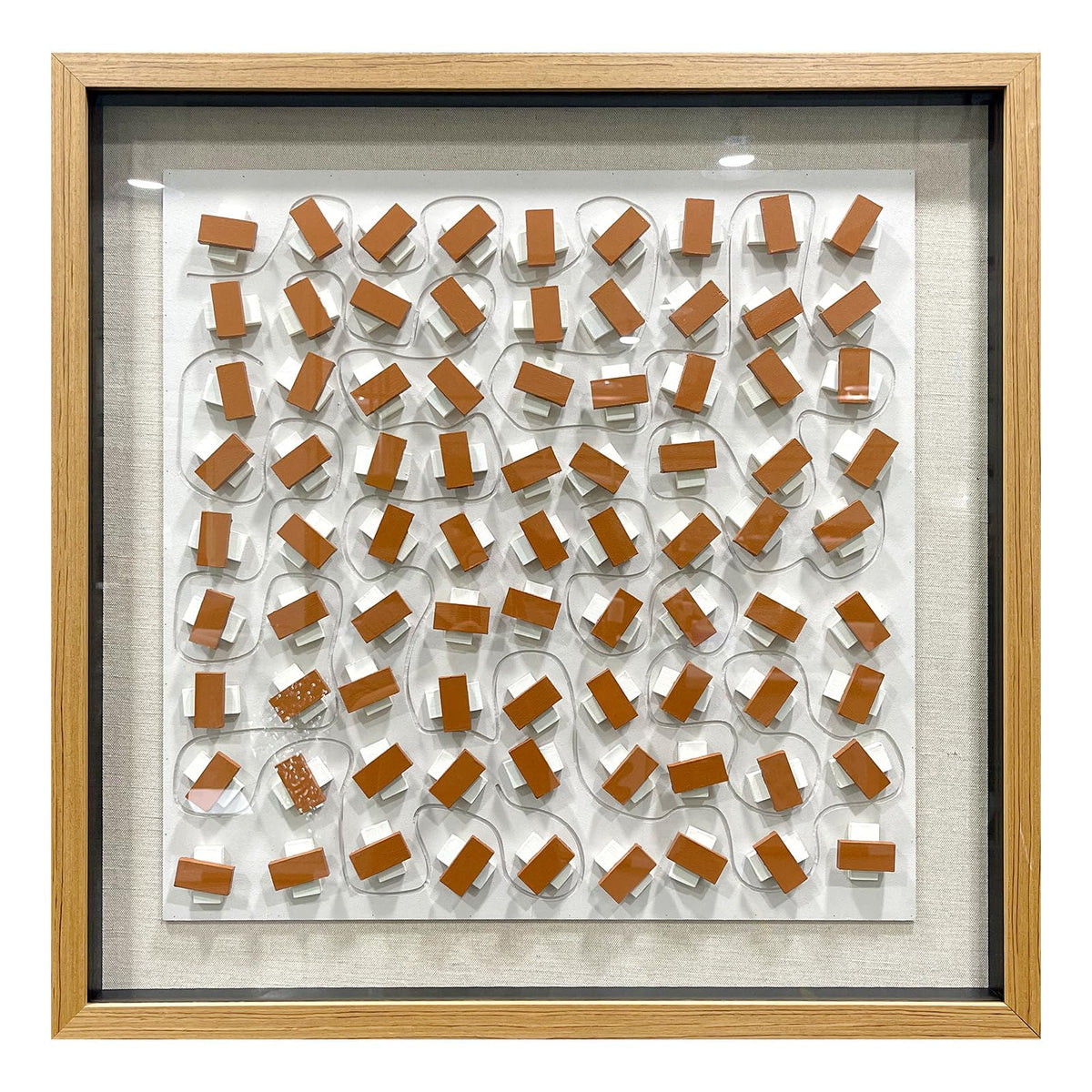 BrightA Handmade 3D Artistic Wall Decor for Living Room