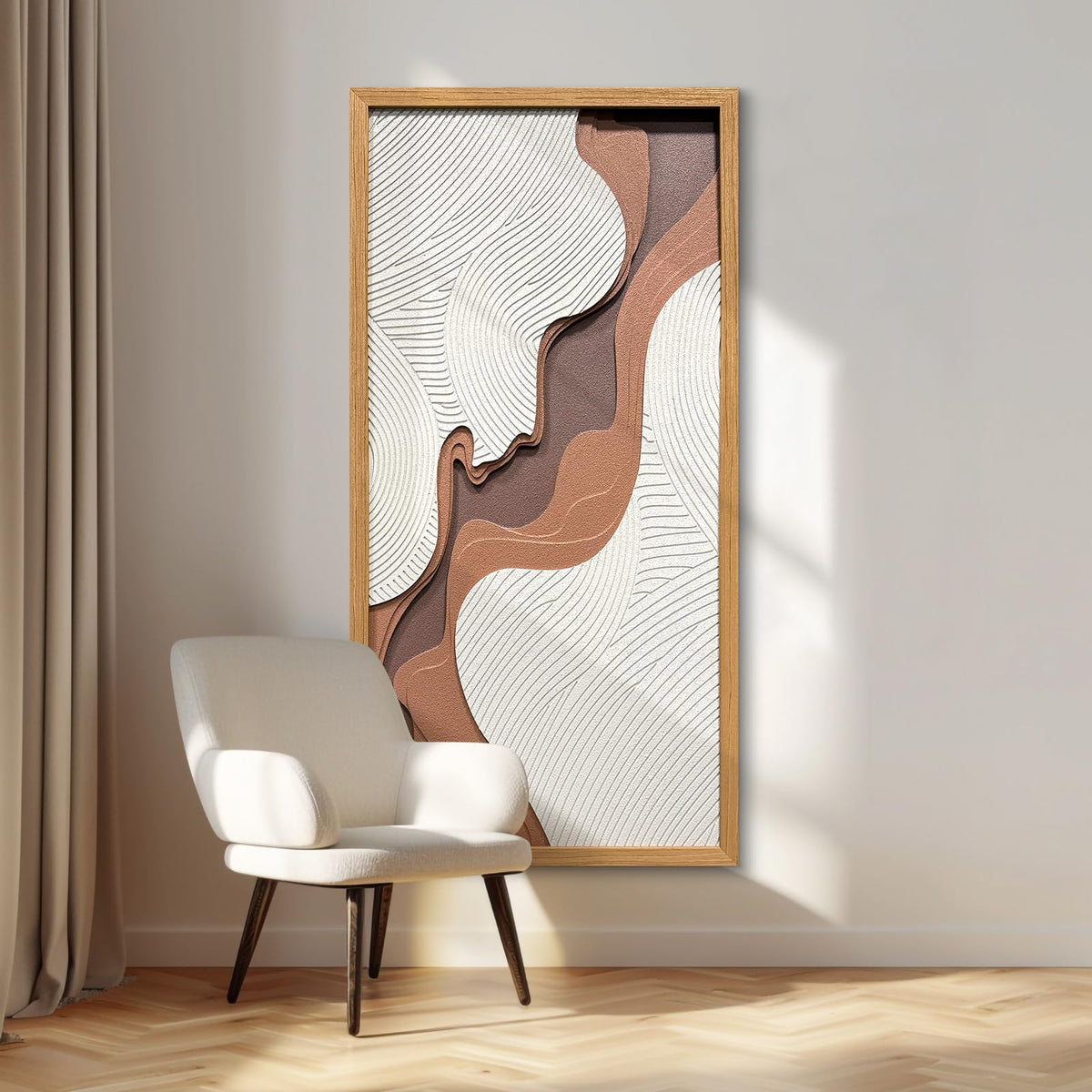 BrightA Handmade 3D Artistic Wall Decor for Living Room