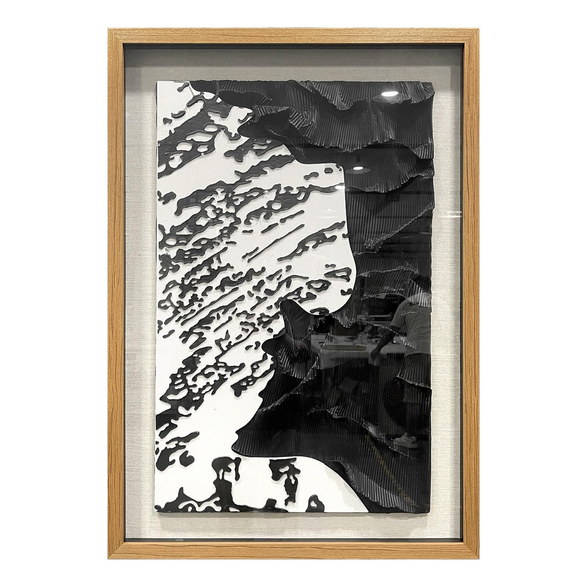 BrightA Handmade 3D Artistic Wall Decor for Living Room