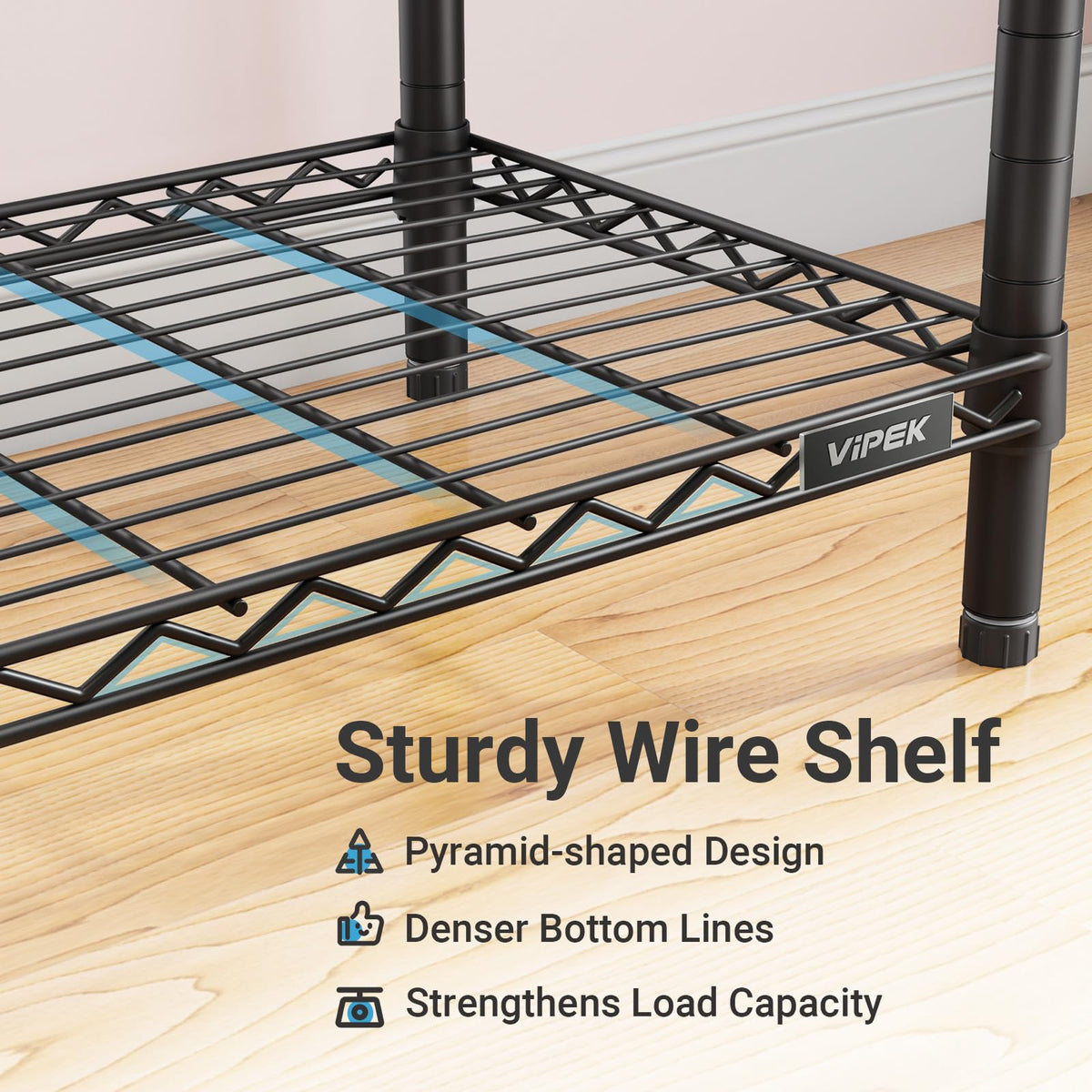 VIPEK V5 Heavy-Duty Freestanding Modular Closet Rack